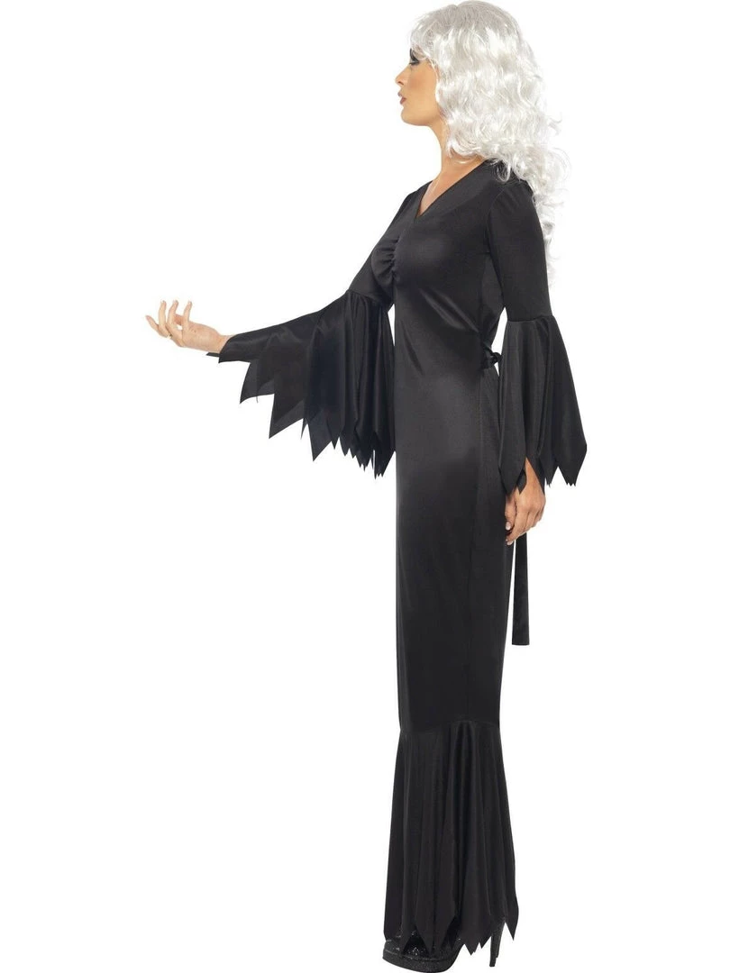 Smiffy's Elvira Morticia Midnight Vamp Ladies Halloween Costume Halloween Costumes 2 Smiffy's Elvira Morticia Midnight Vamp Ladies Halloween Costume Halloween Costumes