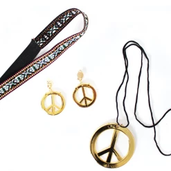 JD 60s Hippie Costume Kit 3pc Festival Rainbow Daisy Earrings Sunglasses Headband Costume Accessories 8 JD 60s Hippie Costume Kit 3pc Festival Rainbow Daisy Earrings Sunglasses Headband Costume Accessories