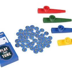 HMC Play That Tune Musical Guessing Game Kazoos Whistles Song Challenge Kids Toys Home & Garden