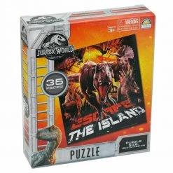 35pc Jurassic World Escape The Island Kids/Child Educational Jigsaw Puzzle Toy Home & Garden