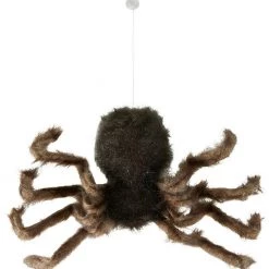 Kmart Animated Motion Activated Creepy Sounds 32cm Moving Spider Halloween Decoration Halloween Props/Decoration