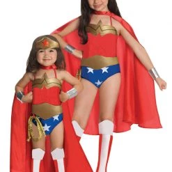 RUBIES Licensed Wonder Woman Deluxe Girls Costume Costumes