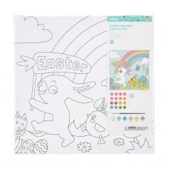 Kmart Home & Garden Easter Wooden Canvas Set Arts & Crafts Kids Play Paint Set 7 Kmart Home & Garden Easter Wooden Canvas Set Arts & Crafts Kids Play Paint Set