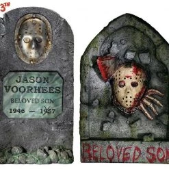 Rubie's Halloween Props/Decoration Jason Friday The 13th Tombstone Halloween Decoration