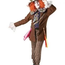 Rubie's Mad Hatter Deluxe Mens Ladies Book Week Halloween Costumes 5 Rubie's Mad Hatter Deluxe Mens Ladies Book Week Halloween Costumes