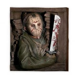 Rubie's Halloween Props/Decoration Jason Vorhees 3D Wall Art Friday The 13th Halloween Decoration