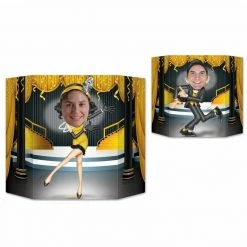 Balloon Agencies Great 20s Black & Gold Photo Prop Banner Cutouts Scene Setter Party Decoration Party Supplies