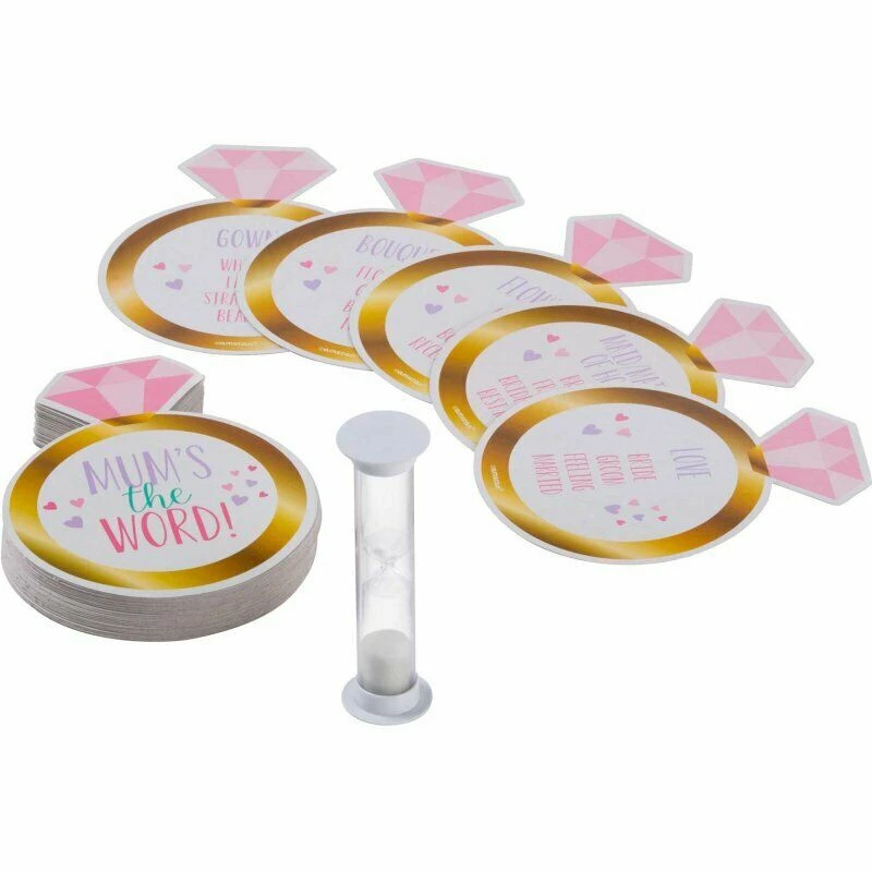 Balloon Agencies Bachelorette Hens Night Mum's The Word Bridal Shower Game Party Supplies 2 Balloon Agencies Bachelorette Hens Night Mum's The Word Bridal Shower Game Party Supplies