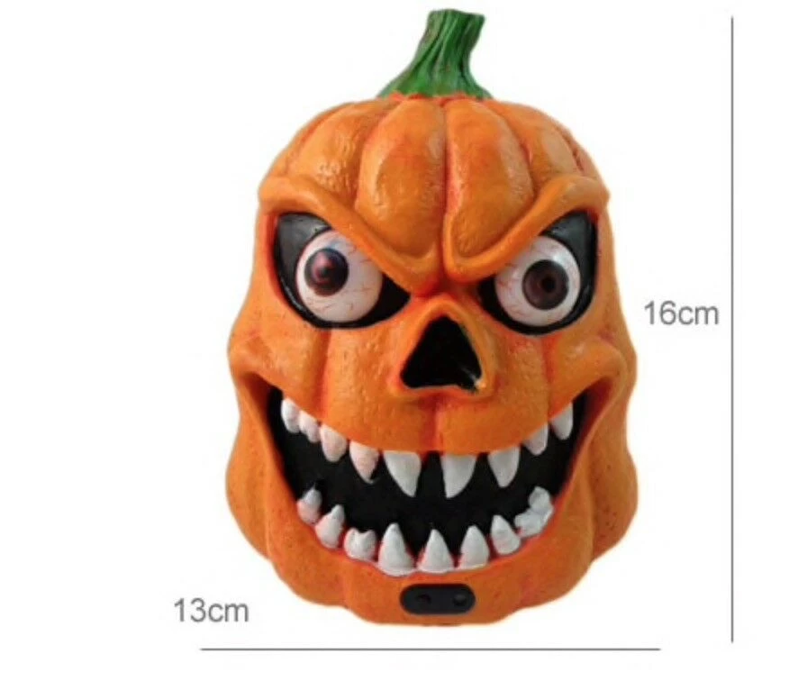 Aussie Toys Talking Pumpkin Flashing Eyeballs Scary Sounds Motion Activated Halloween Prop 2 Aussie Toys Talking Pumpkin Flashing Eyeballs Scary Sounds Motion Activated Halloween Prop