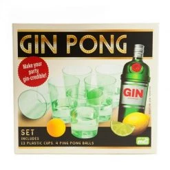 MDI Australia Gin Pong Drinking Game Shot Glasses Friends Family Group Party Games