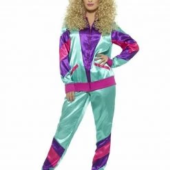 Smiffys Costumes Neon 90s 80s Height Of Fashion Shell Suit Tracksuit Mens Ladies Costume 27 Smiffys Costumes Neon 90s 80s Height Of Fashion Shell Suit Tracksuit Mens Ladies Costume