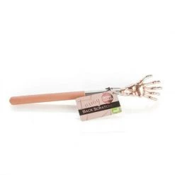 Unbranded Extendable Telescopic Back Scratcher Skeleton Hand Rose Gold Silver