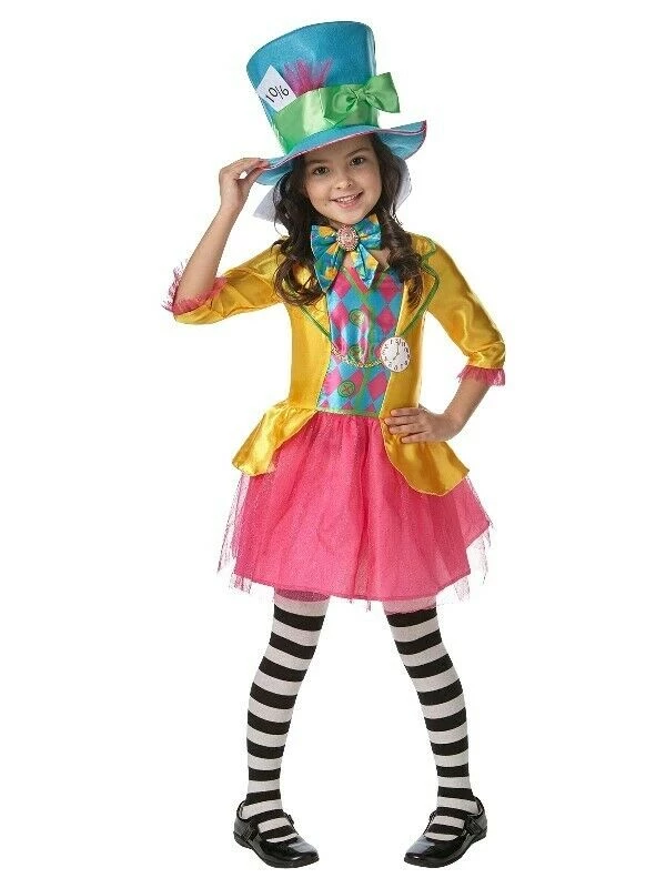 Rubie's Mad Hatter Boys Girls Deluxe Book Week Costume 5 Rubie's Mad Hatter Boys Girls Deluxe Book Week Costume