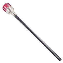 Tomfoolery King Queen Royal Scepter Medieval Staff Costume Accessory | Red Or Blue Costume Accessories