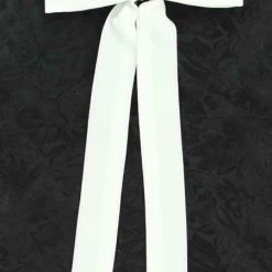 Morris Western Cowboy Kentucky Colonel Bow Tie Clip-On Square Costume Accessory