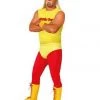 Sweidas Hulk Hogan Pro Wrestler Hulkamania WWE WWF Adult Mens Costume