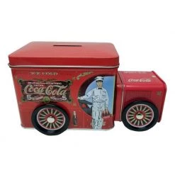 Williamvalentine Home & Garden Coca-Cola Coke Vintage Basket Milk Can Napkin Dispenser Serving Tray Holder