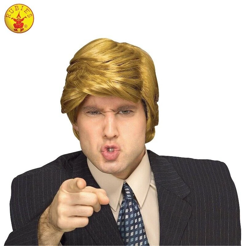 Rubie's Billionaire Donald Trump Mens Wig 1 Rubie's Billionaire Donald Trump Mens Wig