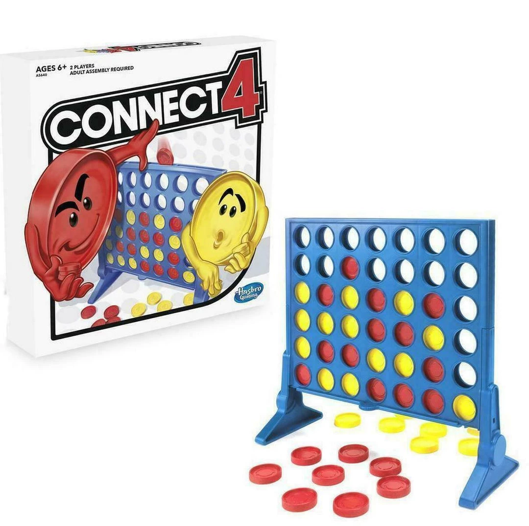 CREA Hasbro Connect 4 Four Board Game Original Classic Edition Family Line Up 4 Game 1 CREA Hasbro Connect 4 Four Board Game Original Classic Edition Family Line Up 4 Game