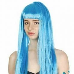 JD Party Fancy Dress Up Costume Party Long Wig Straight Cosplay Funk Disco Halloween Wigs 39 JD Party Fancy Dress Up Costume Party Long Wig Straight Cosplay Funk Disco Halloween Wigs