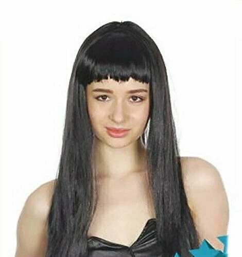 JD Party Fancy Dress Up Costume Party Long Wig Straight Cosplay Funk Disco Halloween Wigs 2 JD Party Fancy Dress Up Costume Party Long Wig Straight Cosplay Funk Disco Halloween Wigs