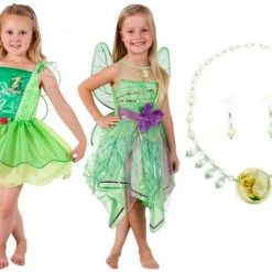 Rubies Deerfield Disney Fairies Tinker Bell Size 4-6 Girls Costume Jewellery Set Costumes