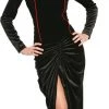 Morris Spider Widow Black Velour Bodice Halloween Ladies Costume Halloween Costumes