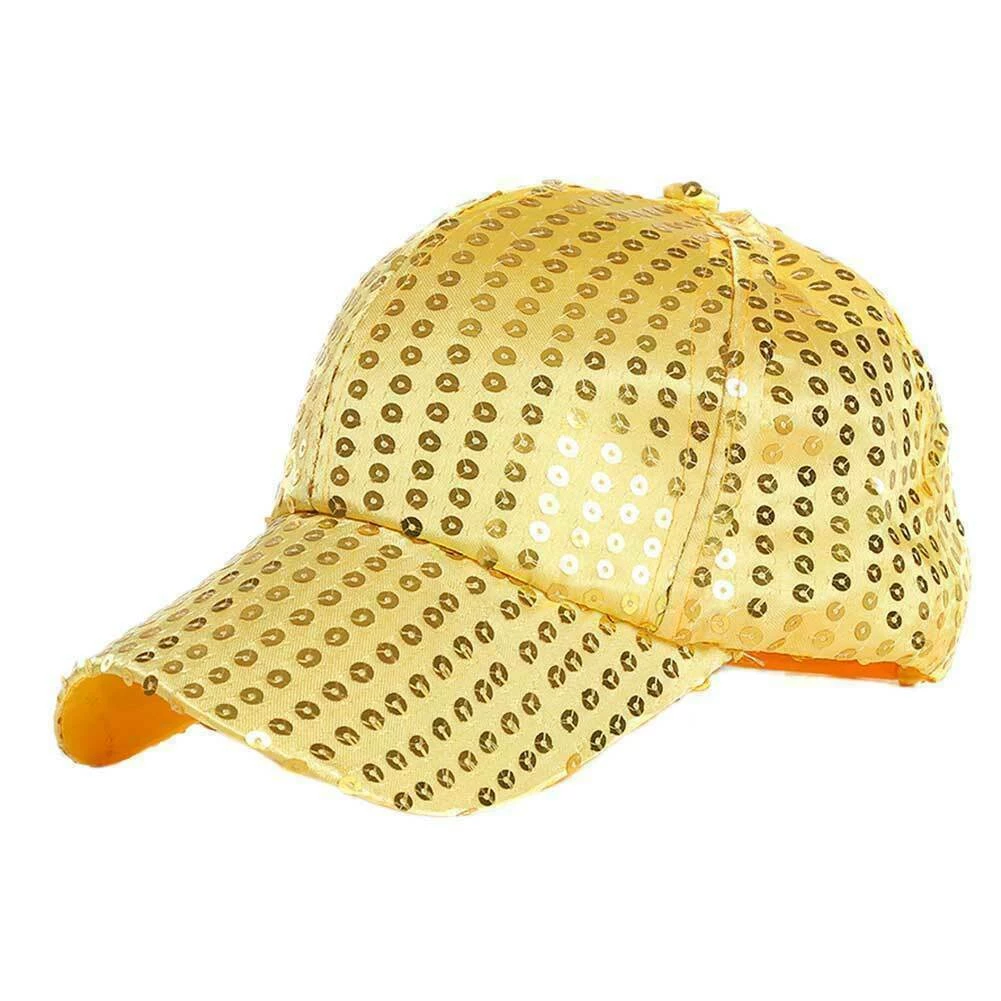 JD Party Sequin Glitter Baseball Cap 80s Costume Hat Pink Orange Green Gold Purple Red 11 JD Party Sequin Glitter Baseball Cap 80s Costume Hat Pink Orange Green Gold Purple Red