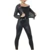 Smiffys Ladies Grease 50s Bad Sandy Final Scene Costume & Wig 1950s Black T-Bird Costumes