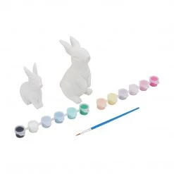 Kmart Paint Your Own Bunny Plaster Set Arts & Krafts Educational Kids Paint Set