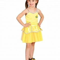 Rubie's Emma The Wiggles Yellow Ballerina Top Skirt Headband And Bow Girls Costume 22 Rubie's Emma The Wiggles Yellow Ballerina Top Skirt Headband And Bow Girls Costume