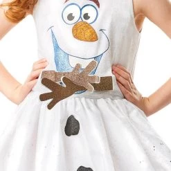 Rubies Deerfield Disney Frozen II Olaf Tutu Dress Size Small 4-6 Girls Costume