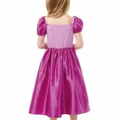 Rubies Deerfield Disney Princess Rapunzel Tangled Size Small 4-6 Girls Costume Tiara Wand And Wig Costumes