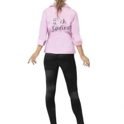 Smiffys Grease Deluxe Pink Ladies Jacket Ladies Costume 6 Smiffys Grease Deluxe Pink Ladies Jacket Ladies Costume