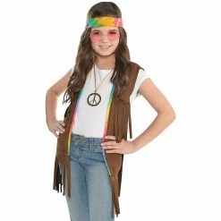 Balloon Agencies 60s Hippie Fringe Vest Kids Costume Accessory Costume Accessories