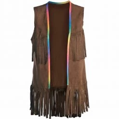 Balloon Agencies 60s Hippie Fringe Vest Kids Costume Accessory Costume Accessories