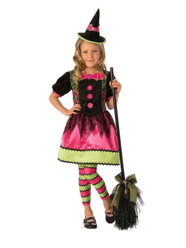 Rubies Deerfield Bright Witch Book Week Halloween Girls Costume 1 Rubies Deerfield Bright Witch Book Week Halloween Girls Costume