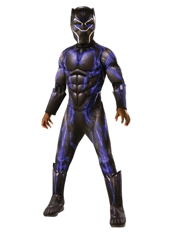 Rubies Deerfield Avengers Endgame Black Panther Battle Suit Boys Costume Costumes 1 Rubies Deerfield Avengers Endgame Black Panther Battle Suit Boys Costume Costumes