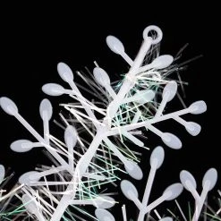 FB Market Place Pack Of 30 White Snowflakes Icle Decorations Christmas Tree Decorations 11cm Diameter Christmas Decorations