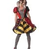 Rubies Deerfield Red Queen Of Hearts Alice In Wonderland Ladies Costume