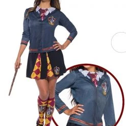 Rubies Deerfield Costumes Harry Potter Gryffindor Top Ladies Costume