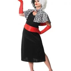 Rubies Deerfield Costumes Cruella De Vil Deluxe Ladies Costume