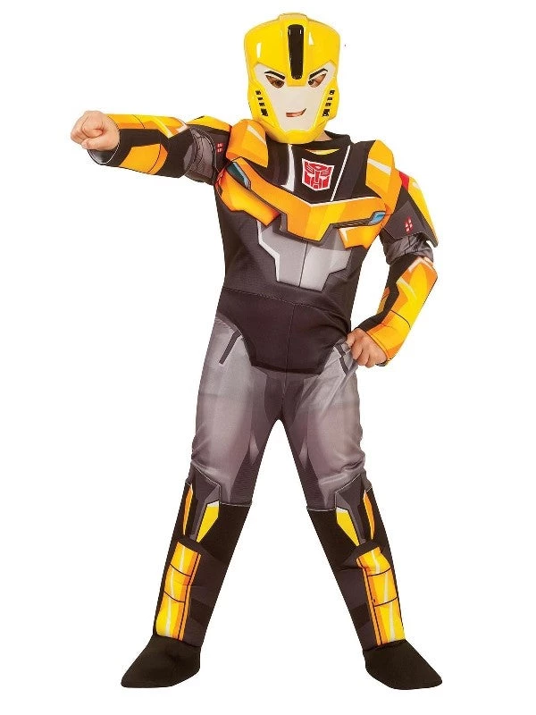 Rubies Deerfield Costumes Bumblebee Robots In Disguise Transformer Deluxe Boys Costume 1 Rubies Deerfield Costumes Bumblebee Robots In Disguise Transformer Deluxe Boys Costume