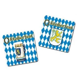 Balloon Agencies Oktoberfest Drink Coasters Assorted Designs Party Supplies