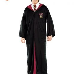 Rubies Deerfield Costumes Licensed Harry Potter Gryffindor Robe Adult Men Ladies Wizard Cloak