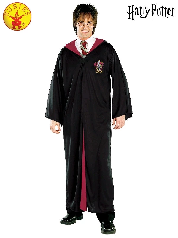 Rubies Deerfield Costumes Licensed Harry Potter Gryffindor Robe Adult Men Ladies Wizard Cloak 2 Rubies Deerfield Costumes Licensed Harry Potter Gryffindor Robe Adult Men Ladies Wizard Cloak