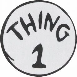 EB Dr Seuss Thing 1 & Thing 2 Boys Girls Accessory Kit