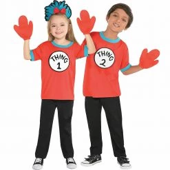 EB Dr Seuss Thing 1 & Thing 2 Boys Girls Accessory Kit