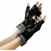Balloon Agencies Black Lace Pirate Fingerless Gloves Costume Accessory