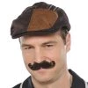 Balloon Agencies Brown Mini Handlebar Moustache Costume Accessories